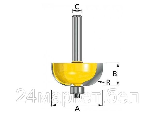 MAKITA Япония Фреза с подш.28,6х12,7х8х32х2Т (MAKITA)