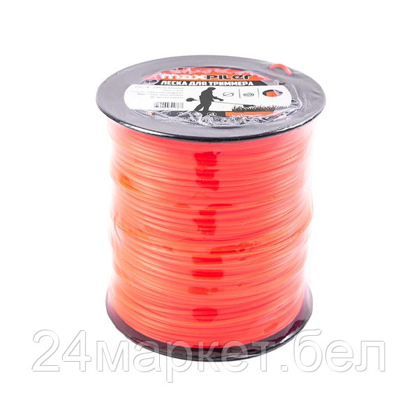Леска для триммера, 2,4мм*5LB, квадрат, 395м, бухта (MLB-32405N)