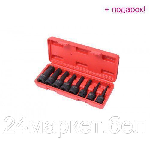 Набор торцевых головок RockForce RF-4087MPB (8 предметов)