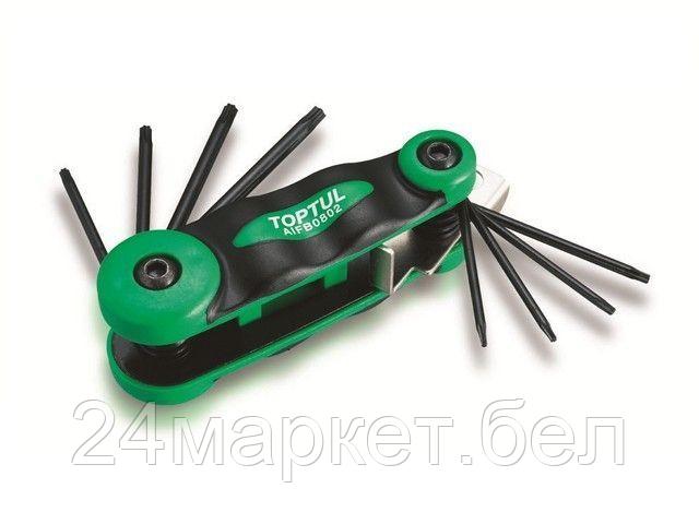 Набор ключей Torx T6-T25 8шт TOPTUL AIFB0802