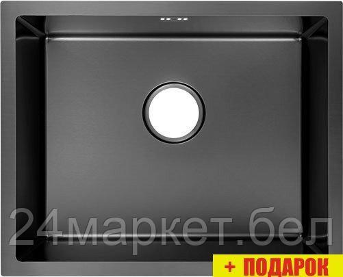 Кухонная мойка ARFEKA ECO AR 550*450 BLACK PVD NANO