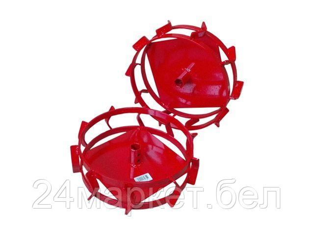 ВРМЗ Россия Грунтозацепы (комплект) ф 340/300 мм, шир. 90 мм, 6-гр. втулка 23 мм, 2 обруча ВРМЗ (комплект ASILAK SL-82B, SL-83B, SL-84, FERMER FM-643, FM-653M(K),