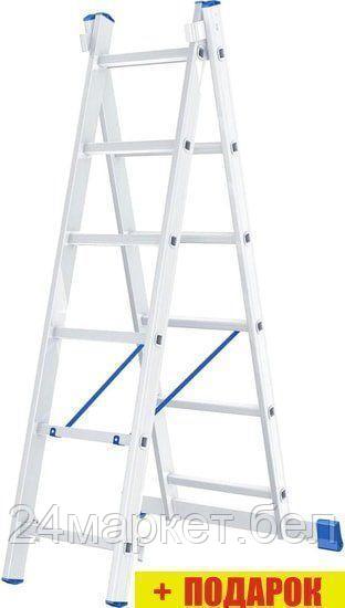Лестница-стремянка СибрТех 97906 2x6 ступеней
