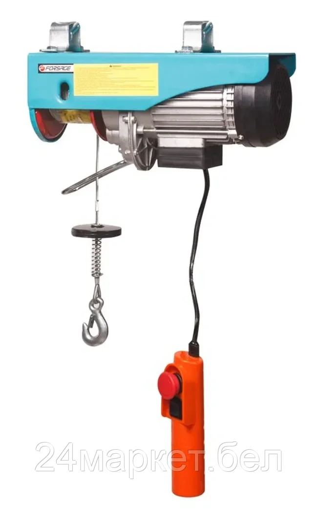 FORSAGE Таль подвесная 250/500 кг (220V, 1000W, высота подъема: 250кг - 12м, 500кг - 6м) Forsage F-TRH1005