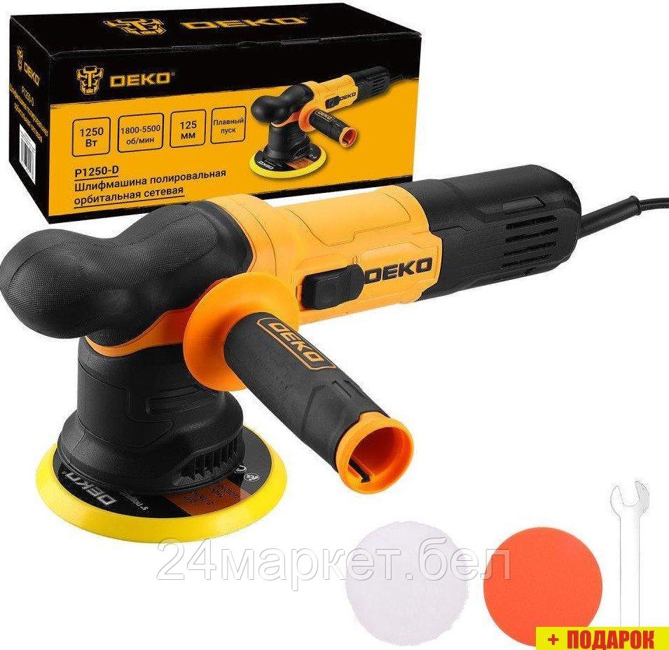 Эксцентриковая шлифмашина Deko P1250-D 083-1046