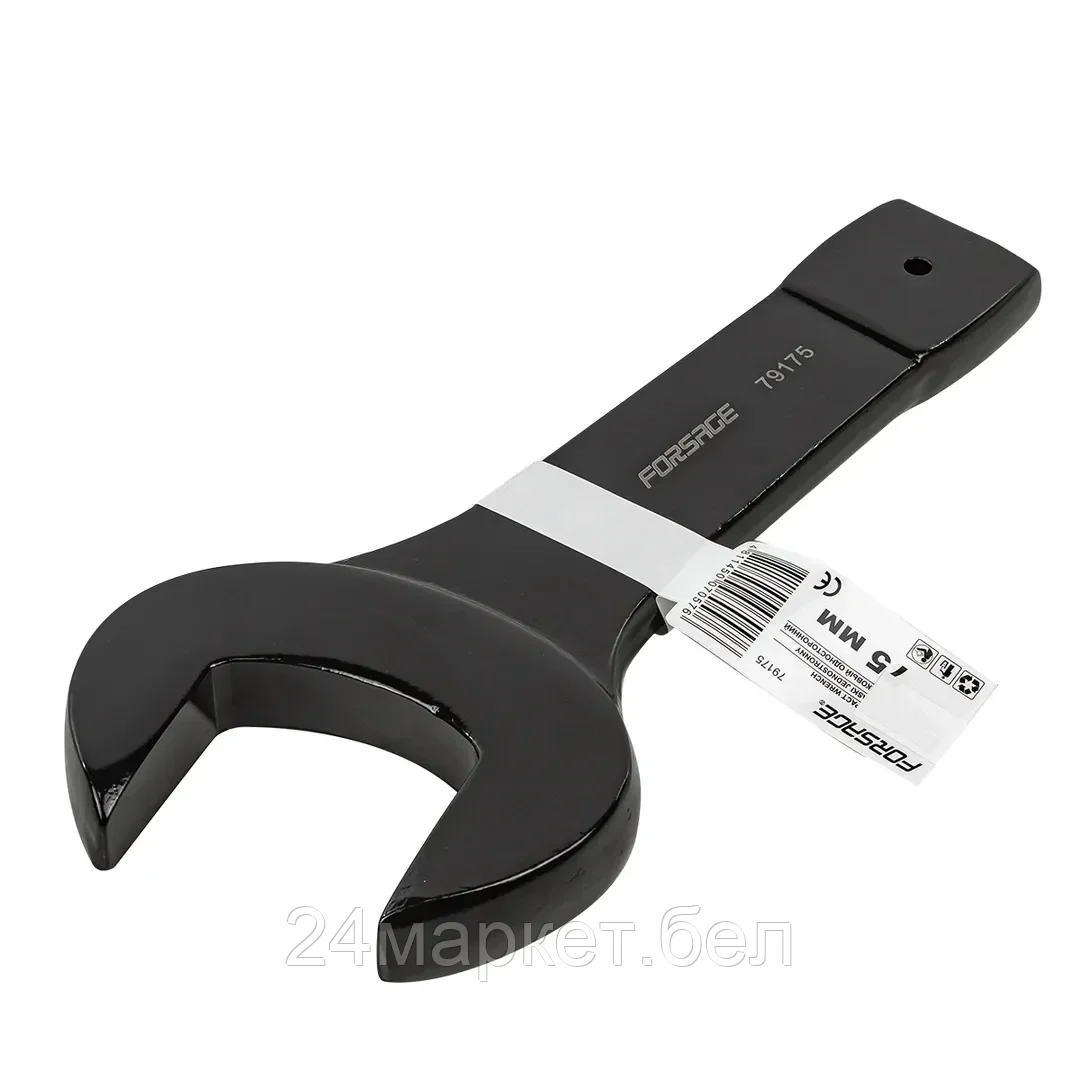 F-79175 Ключ рожковый ударный односторонний 75мм (L-365мм) Forsage