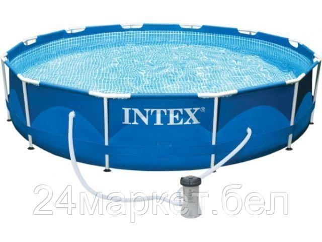 Каркасный бассейн Intex Metal Frame 366х76 (56996/28212)