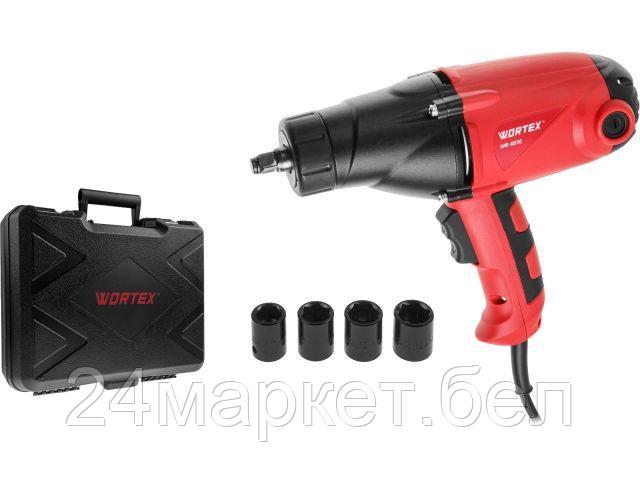 Гайковерт электрический WORTEX WR 4510 в чем. 450 Н*м, 1010 Вт, 3800 уд/мин (2200 об/мин., 4 м шнур, 3.4 кг) 1325582