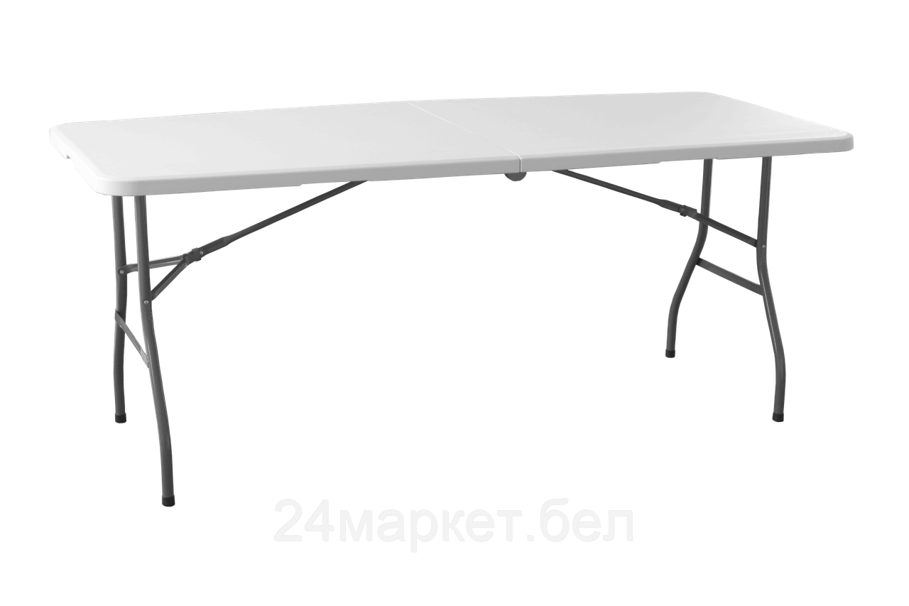 Стол складной, пластиковый 180 см light