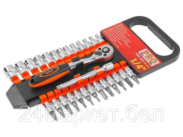 Набор торцевых головок и бит PRO Startul PRO-028 28 предметов