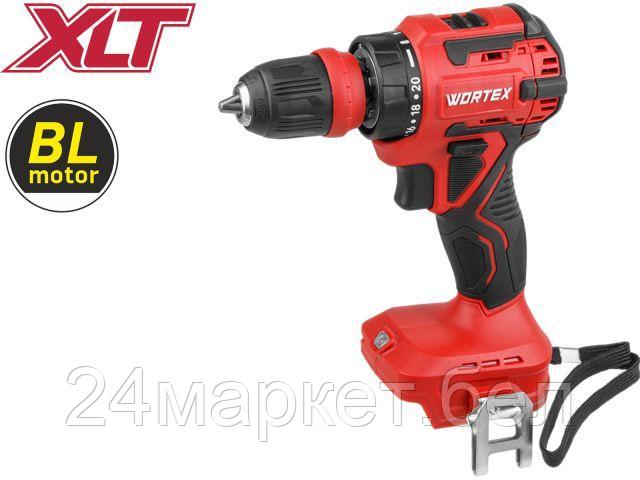 Аккум. дрель-шуруповерт WORTEX BD 2025 LiSET в кор. ALL1 XLT SOLO БЕСЩЕТ, 18 В, 55 Н*м, БЗП 10 мм (0-1800 об/мин, подсветка.) 1325842