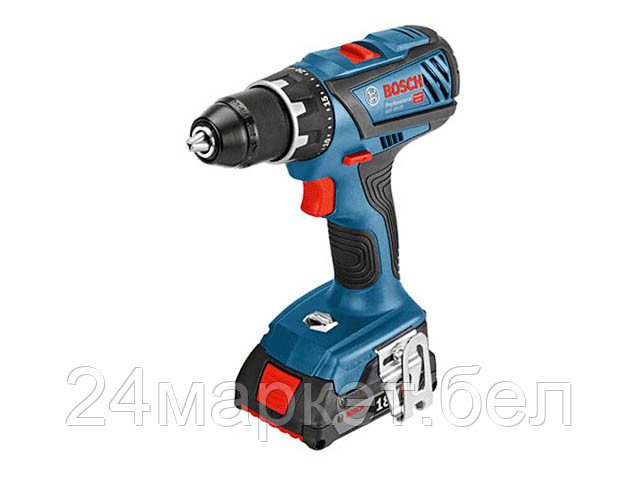 Bosch Аккум. дрель-шуруповерт BOSCH GSR 18V-28 в чем. (18.0 В, 2 акк., Li-Ion, 63 Нм,)