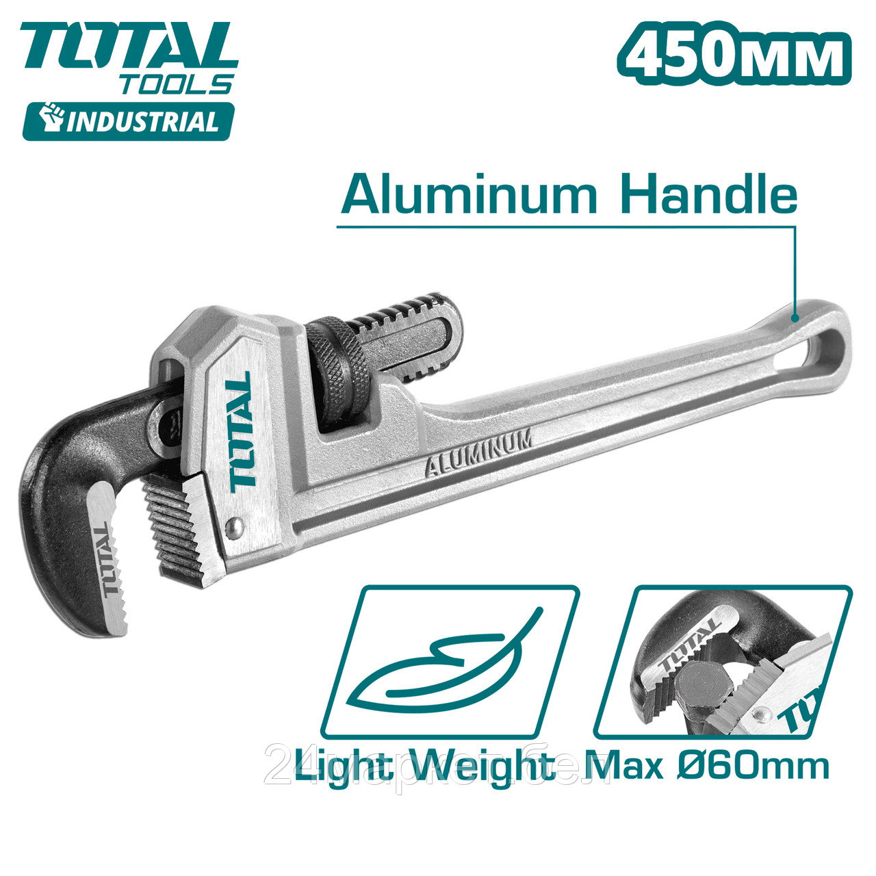 Ключ трубный Total THTAL17186