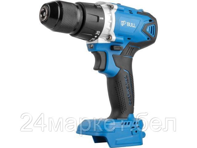 Аккум. дрель-шуруповерт BULL SR 1802 в кор. SOLO БЕСЩЕТ., 18 В, 80 Н*м, БЗП(мет.) 13 мм (шурупы до 10 мм) 1329673