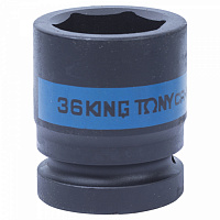 KING TONY 853536M KING TONY Головка торцевая ударная шестигранная 1", 36 мм