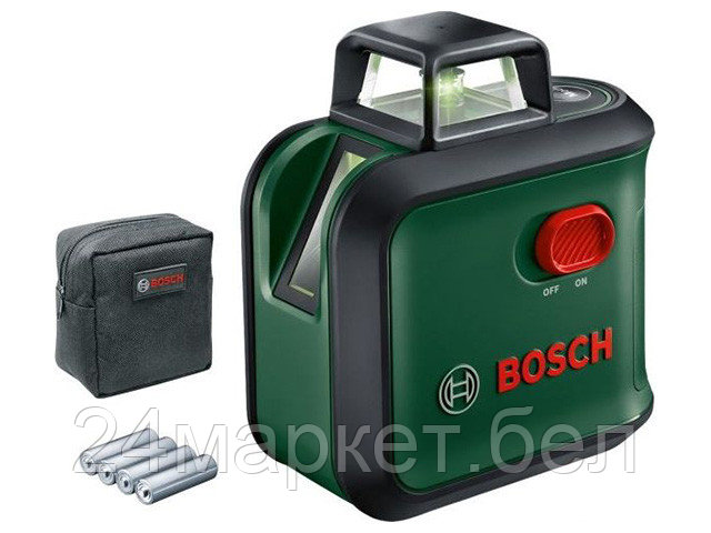 BOSCH Германия Нивелир лазерный BOSCH Advanced Level 360 в кор. (проекция: крест, до 24 м, +/- 0.40 мм/м, резьба 1/4")
