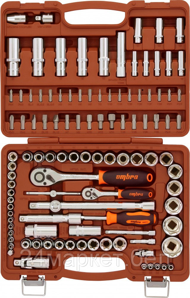 Универсальный набор инструментов Ombra OMT108S 108 предметов