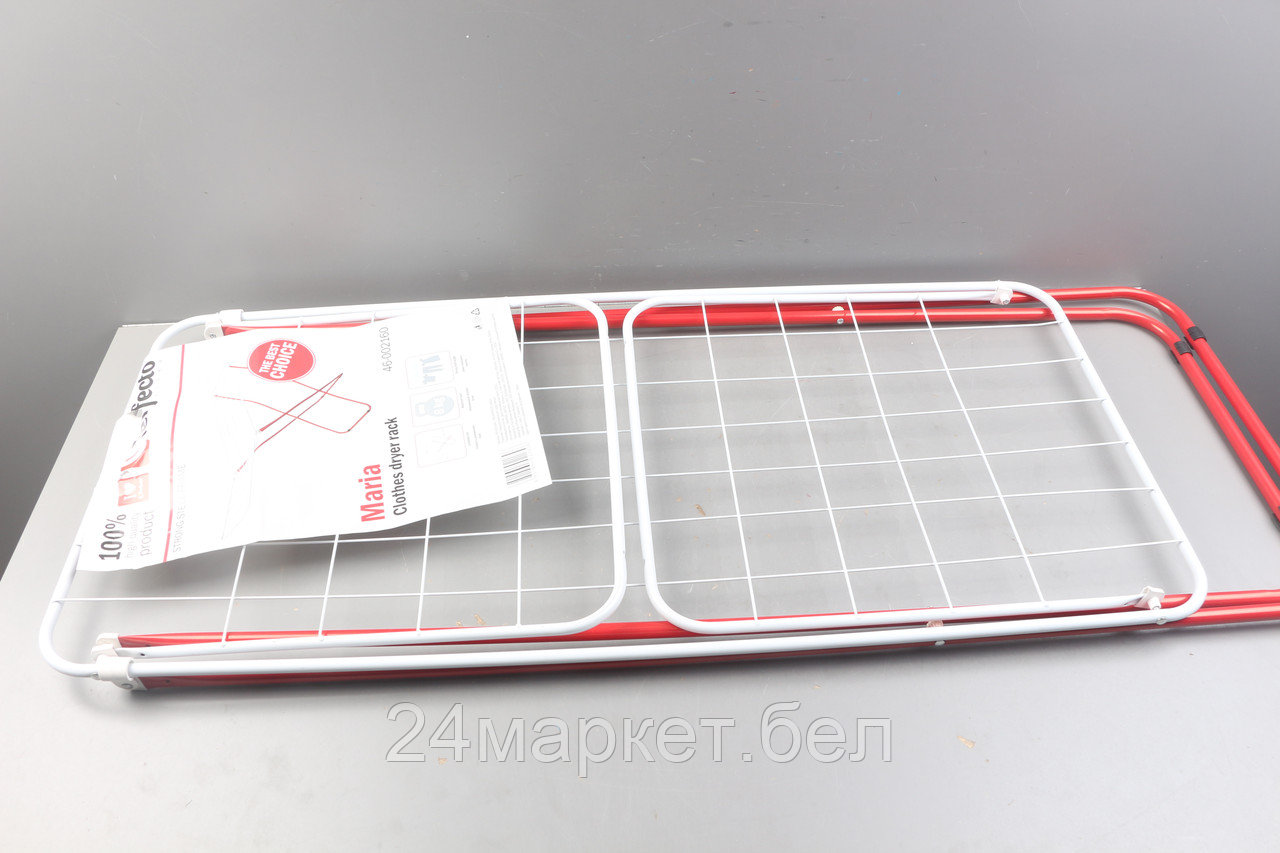 Сушилка для белья напольная, 16м, серия Maria, бело-красная, PERFECTO LINEA уцененный (0023562189)