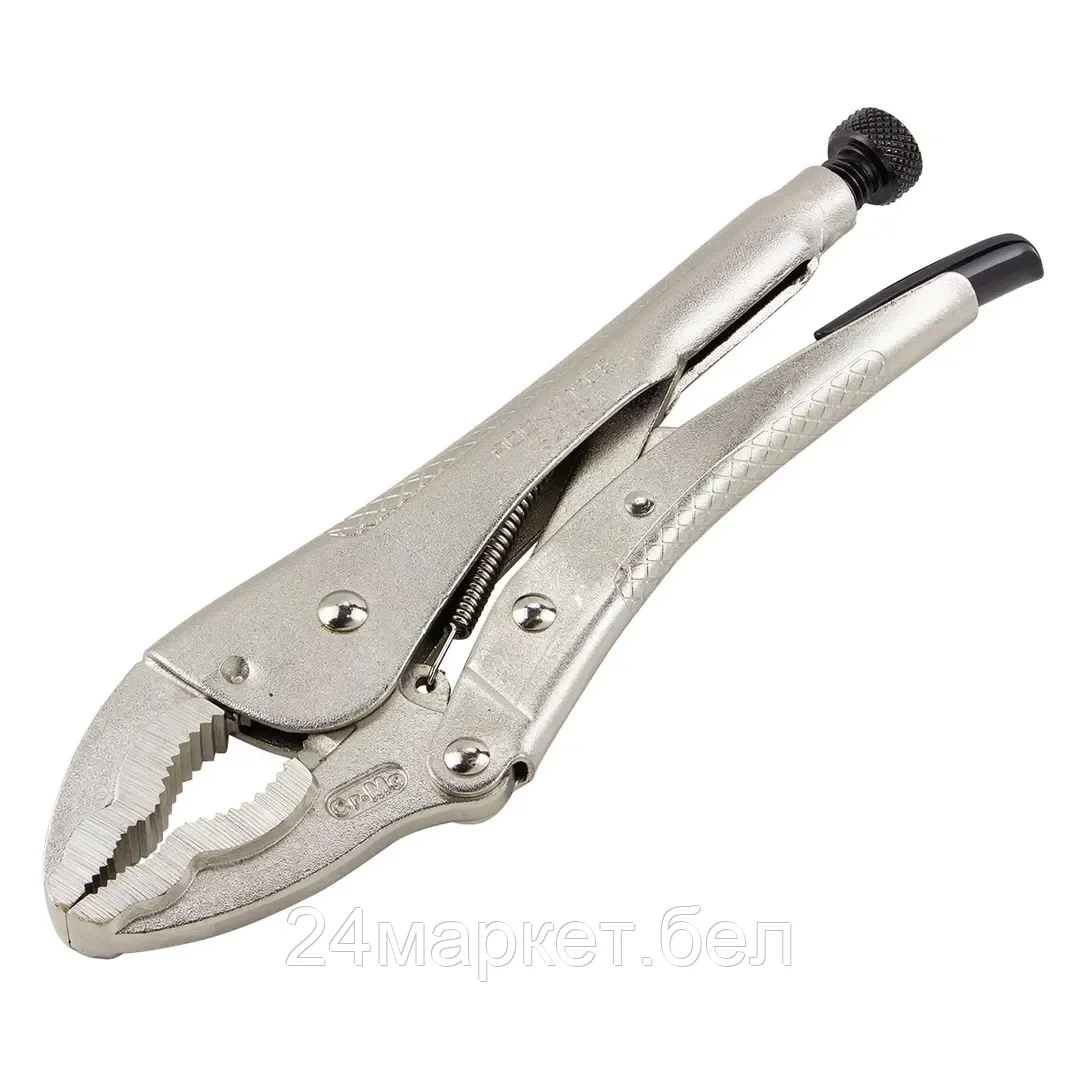 Rock FORCE Зажим гейферный с двойным овальным захватом 10"-250мм, в блистере Rock FORCE RF-614250J