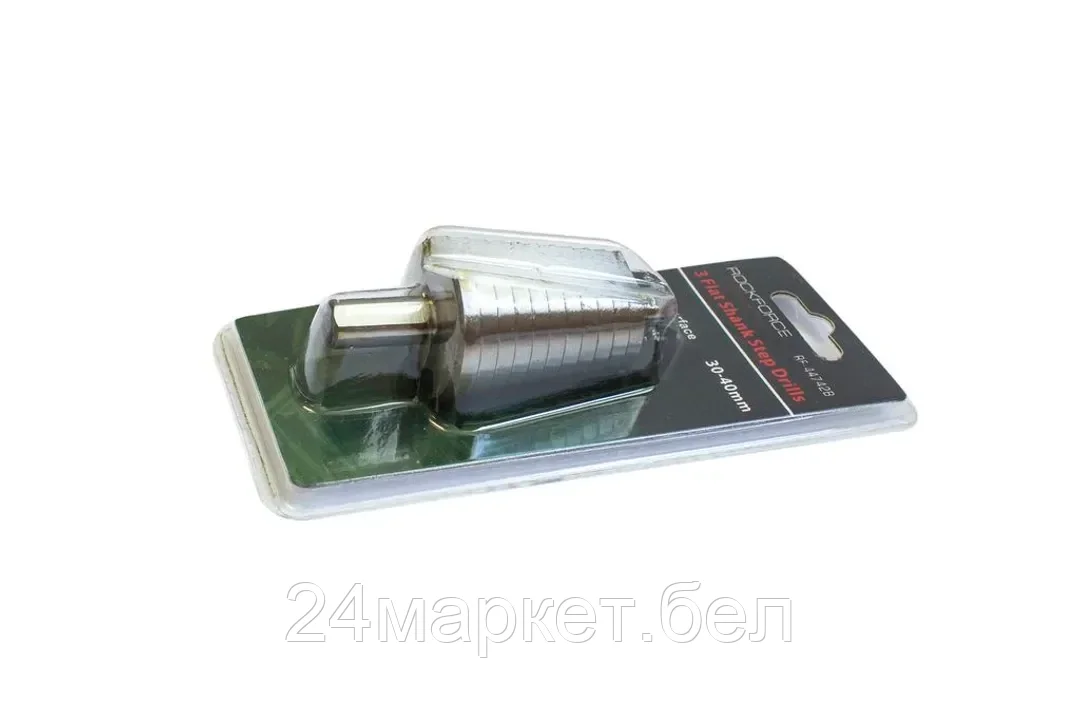 Сверло ступенчатоеHSS4241( 30-40мм)в блистере Rock FORCE RF-44742B
