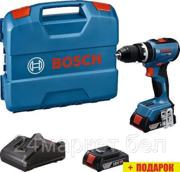 Ударная дрель-шуруповерт Bosch GSB 18V-65 Professional 06019N3100 (с 2-мя АКБ, кейс)