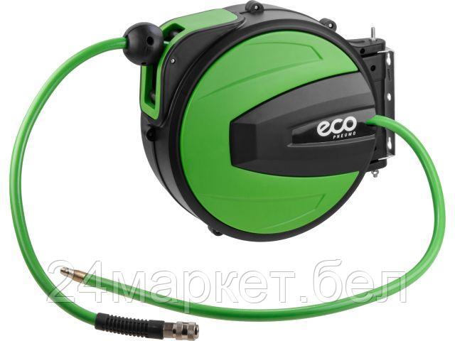 Шланг армированный на катушке ф 10/16 мм с быстросъемн. соед. ECO (длина 10 м) EC3924-2