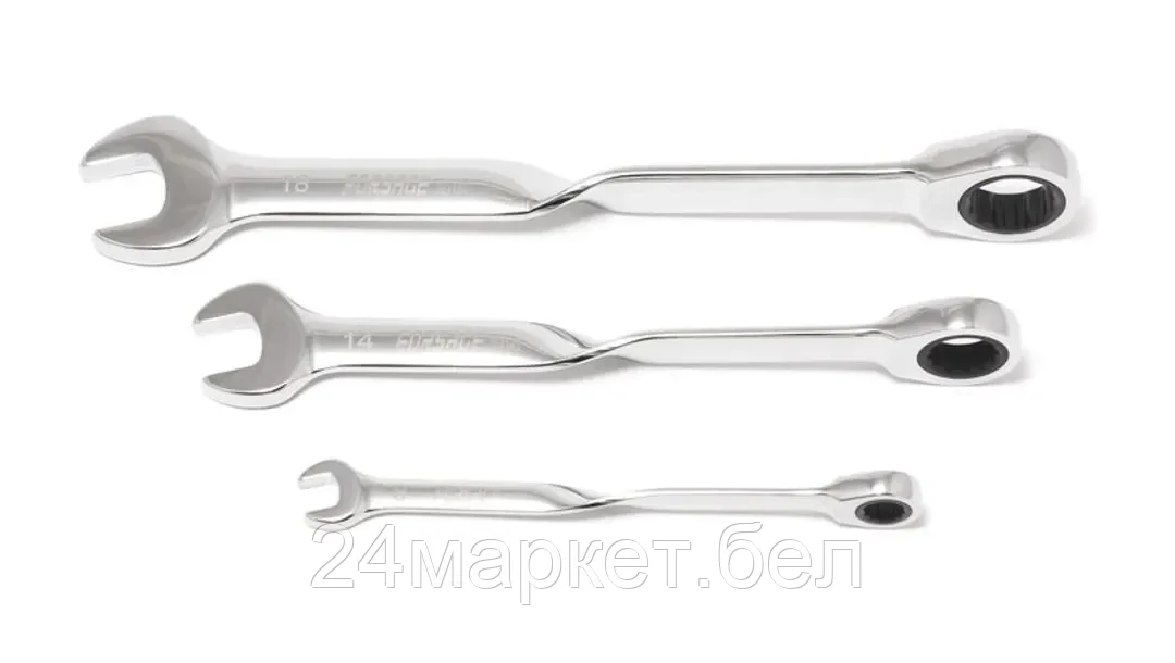 Ключ комбинированный трещоточный twist 18мм F-75718T