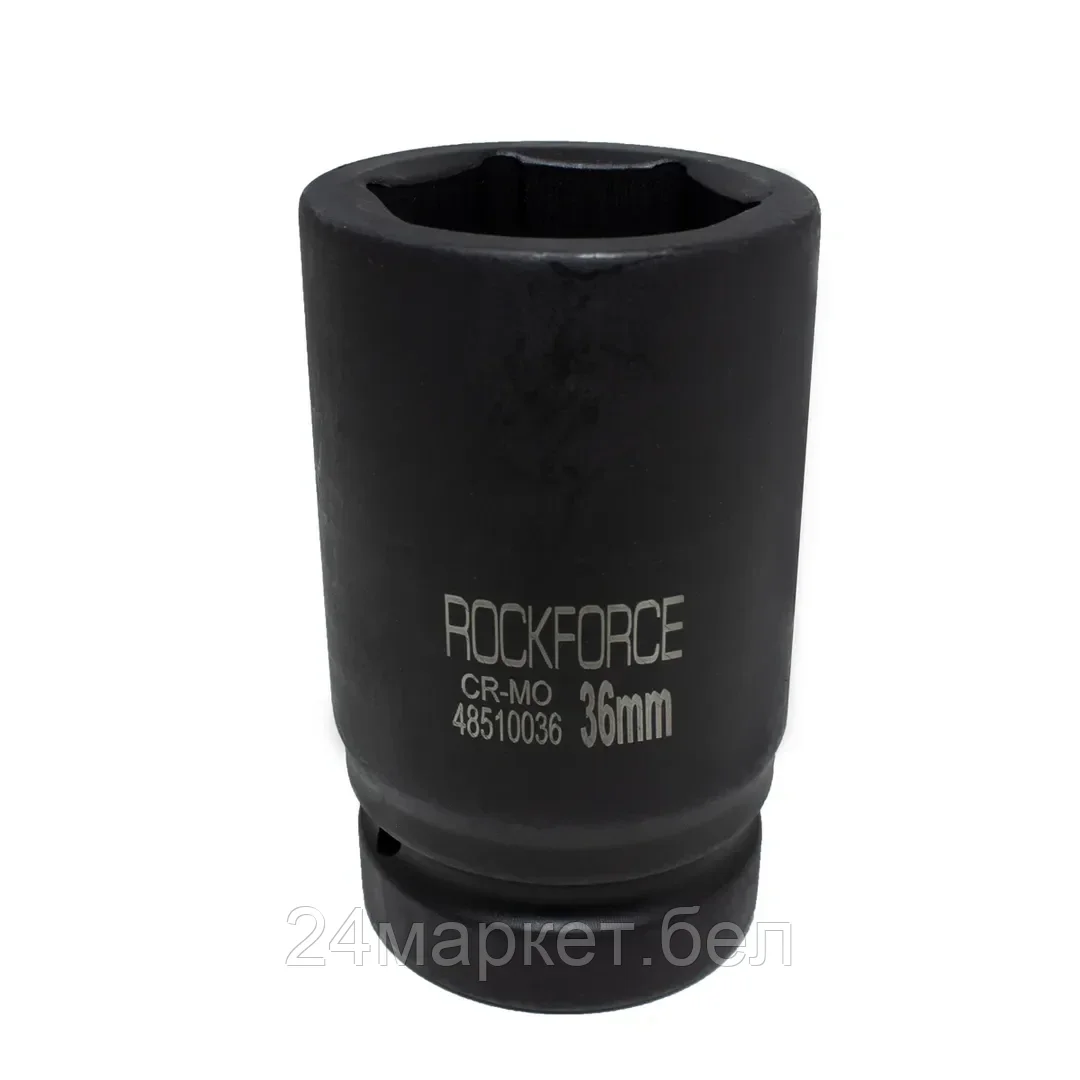 Головка ударная глубокая  36мм, 6гр. 1" RF-48510036