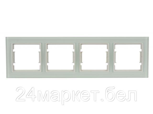 Рамка Mutlusan Elitra 2170 811 1401 (белое стекло)