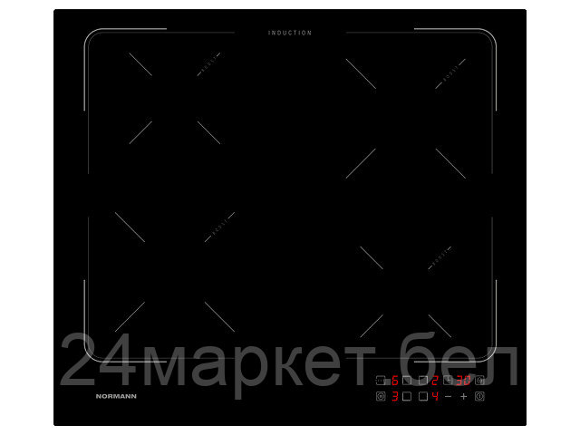 Варочная панель Normann BHI-6430A.BK
