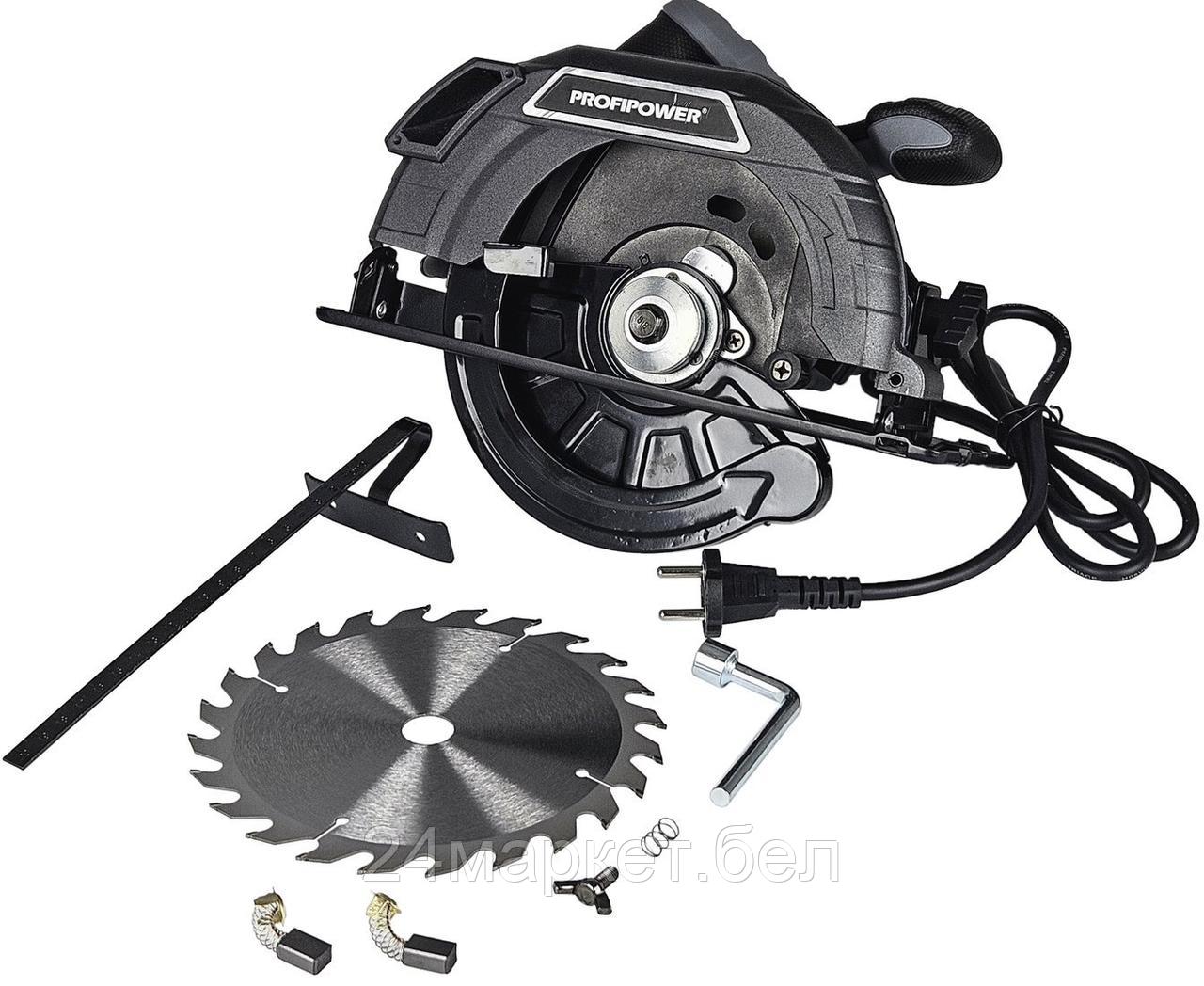 Дисковая (циркулярная) пила Profipower ДП-185В
