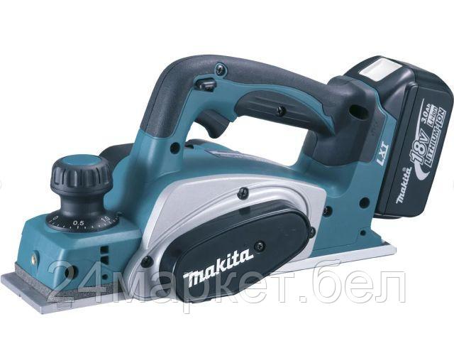 Аккум. рубанок MAKITA LXT DKP180RFE в кейсе (аккум., 18В, 3.0 Ач, 14000 об/мин, в кейсе) DKP180RFE