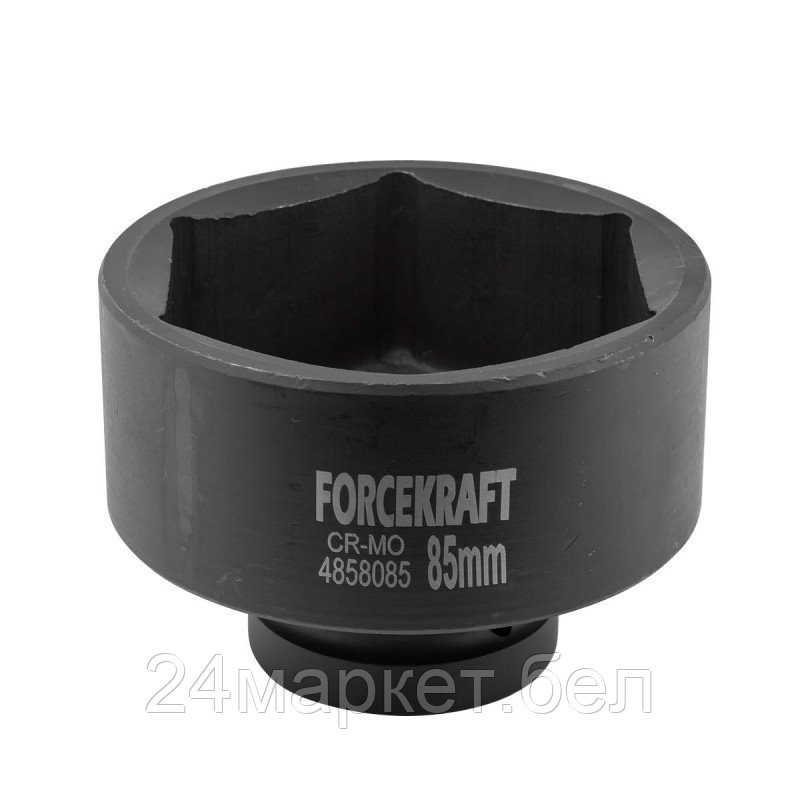 Головка ударная 1", 85мм (6гр.) FORCEKRAFT FK-4858085