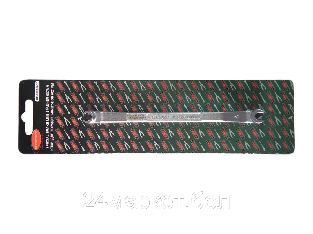 Rock FORCE Ключ для тормозных трубок с изгибом 45° 8x9мм, блистере Rock FORCE RF-608A0809