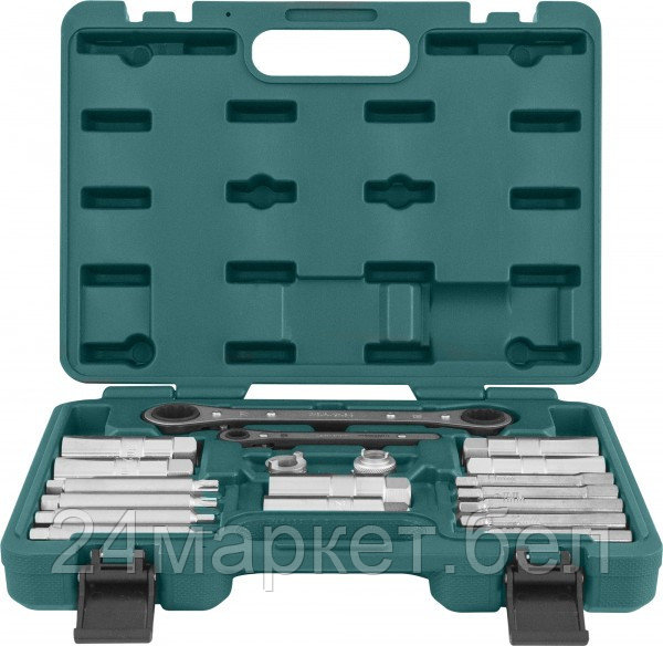 JONNESWAY AL010073 AL010073 Набор приспособлений для демонтажа гаек штоков амортизаторов