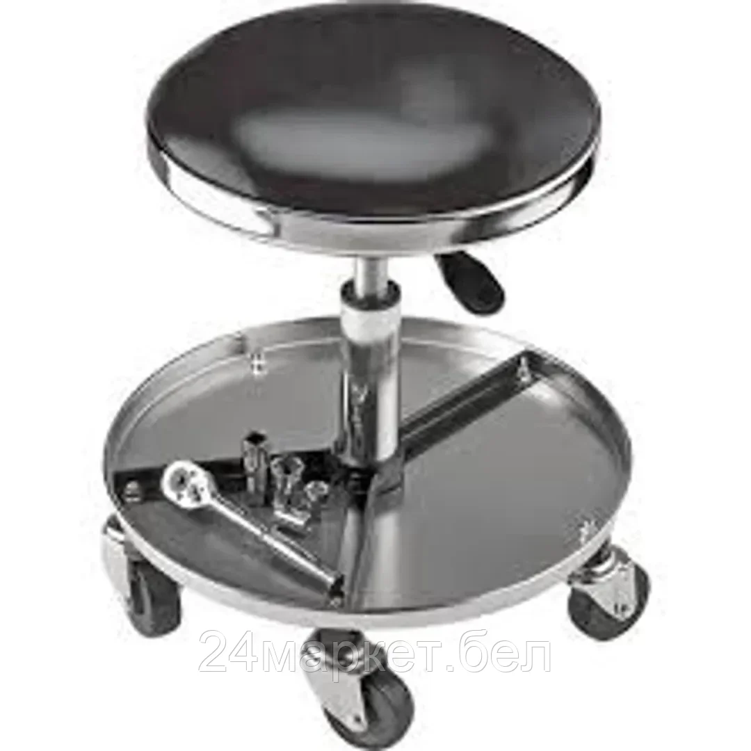 Rock FORCE Стул слесарный передвижной (поворотный 360гр.с регулировкой высоты) Rock FORCE RF-TR6208