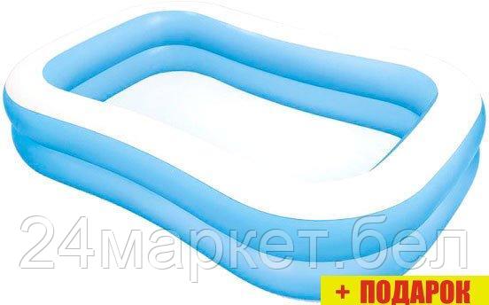 Надувной бассейн Intex Swim Center 57180 (203х152x48, голубой)