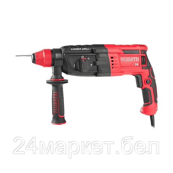 Перфоратор, 800 Вт, 26 мм, 3,0 Дж, SDS-Plus (кейс) (FT7000 Felisatti)