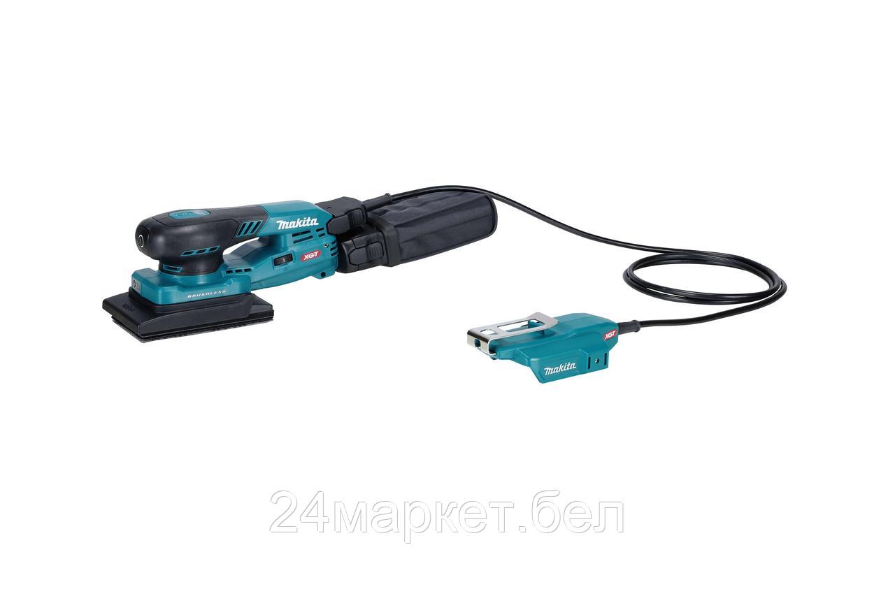 Аккум. виброшлифмашина MAKITA XGT BO005CGZ в кор. (40.0 В, без АКБ и ЗУ, подошва  80х130 мм) BO005CGZ