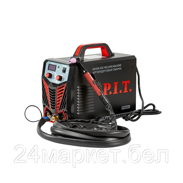 Аппарат аргонодуговой сварки, 190-250 В/50 Гц, 10-200 А, ММА 1,6-4,0 мм, 4200 Вт (PTIG200-C)