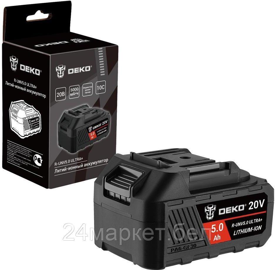 Аккумулятор Deko R-UNV5.0 ULTRA+ 083-1018 (20В/5 Ач)