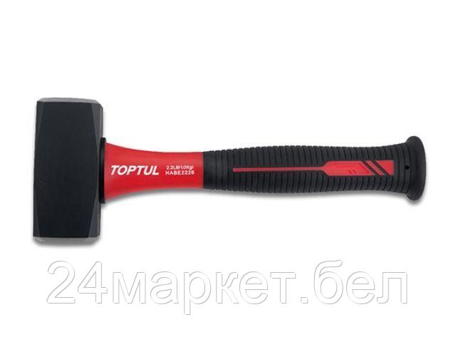 TOPTUL Тайвань Молоток-кувалда 1кг с фиберглассовой рукояткой TOPTUL (HABE2226)