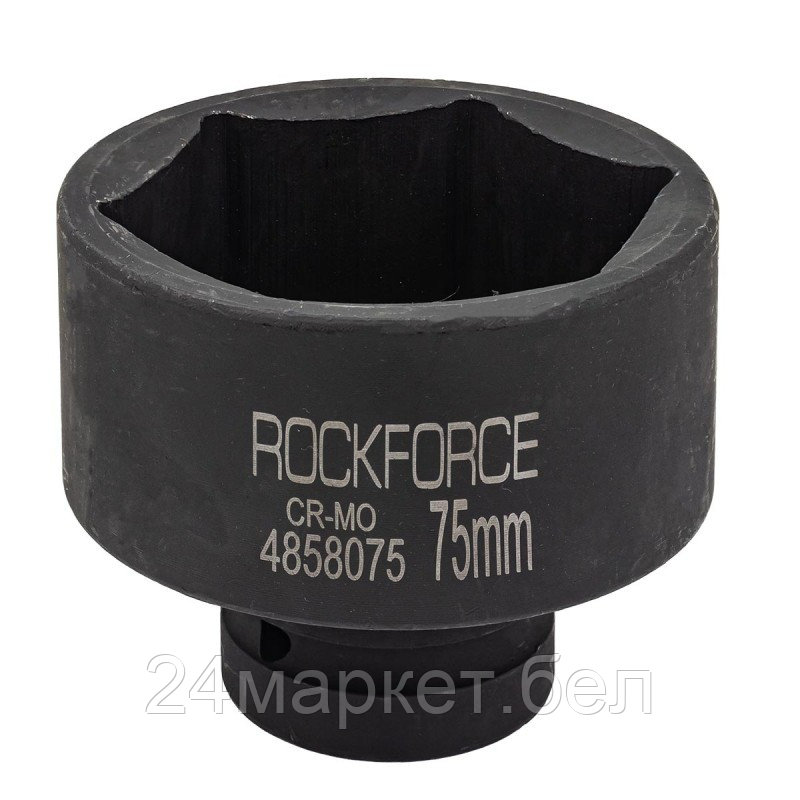 RF-4858075 RockFORCE Головка ударная 1'', 75мм (6гр.)