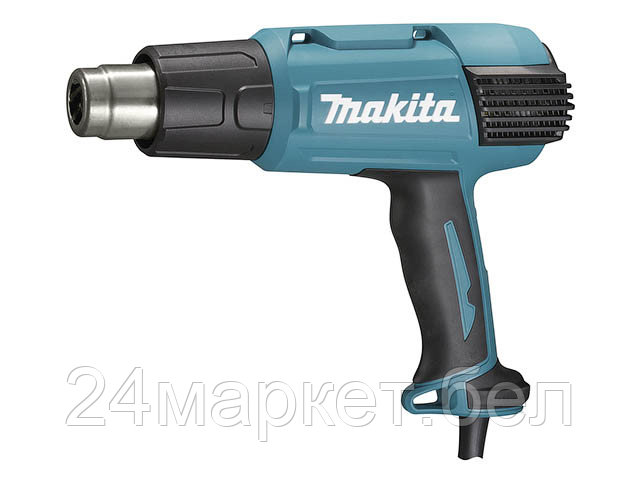 MAKITA Китай Термовоздуходувка MAKITA HG 6530 VK в чем. + набор сопл (1600 Вт, 3 скор., 50-600 °С, плавн. рег.,50-650 °С)