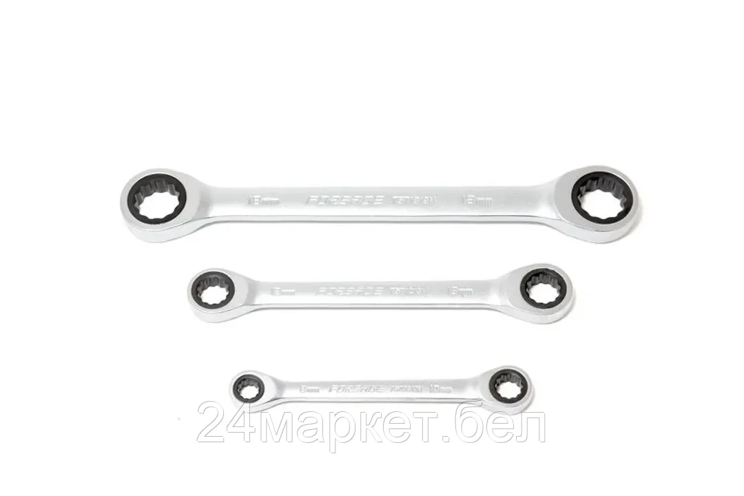 FORSAGE Ключ накидной трещоточный 18х19мм Forsage F-7571819M