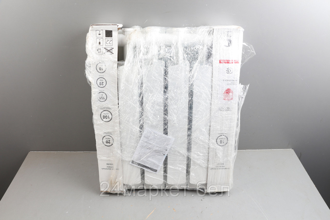 Радиатор алюминиевый Royal Thermo MONOBLOCK A 500 2.0 – 6 секц. уцененный (1644291488)