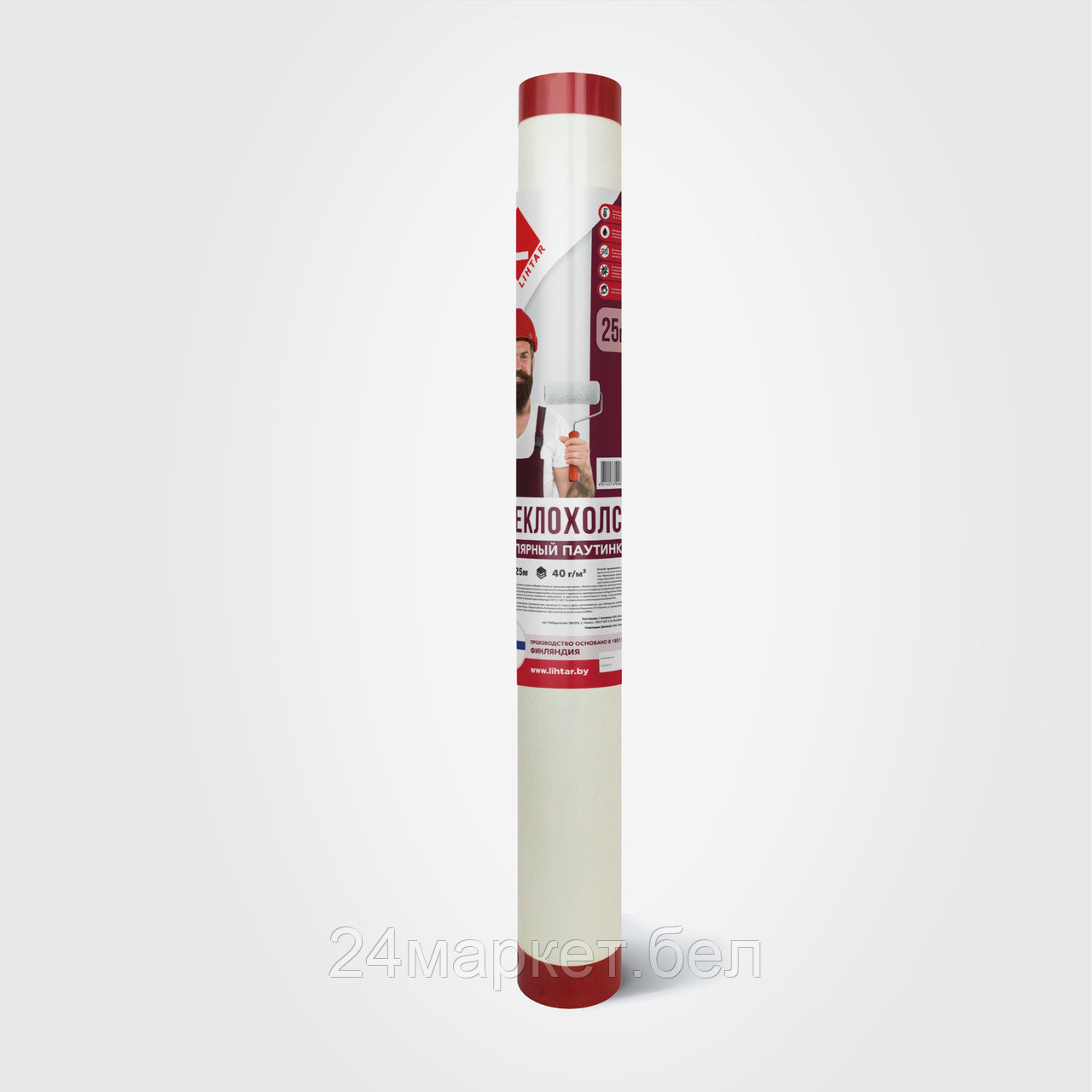 Стеклохолст "паутинка" 40г/м.кв., 1х25м Россия 4814273006005