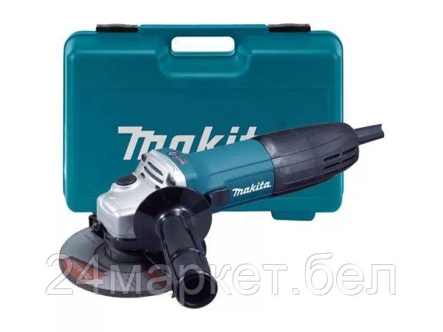 Одноручная углошлифмашина MAKITA GA 5030 RK в кейсе (125мм,720Вт,11000об\м,кейс) GA5030RK