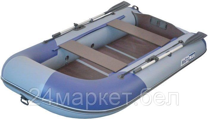Моторно-гребная лодка BoatsMan BT300 (серо-синий)