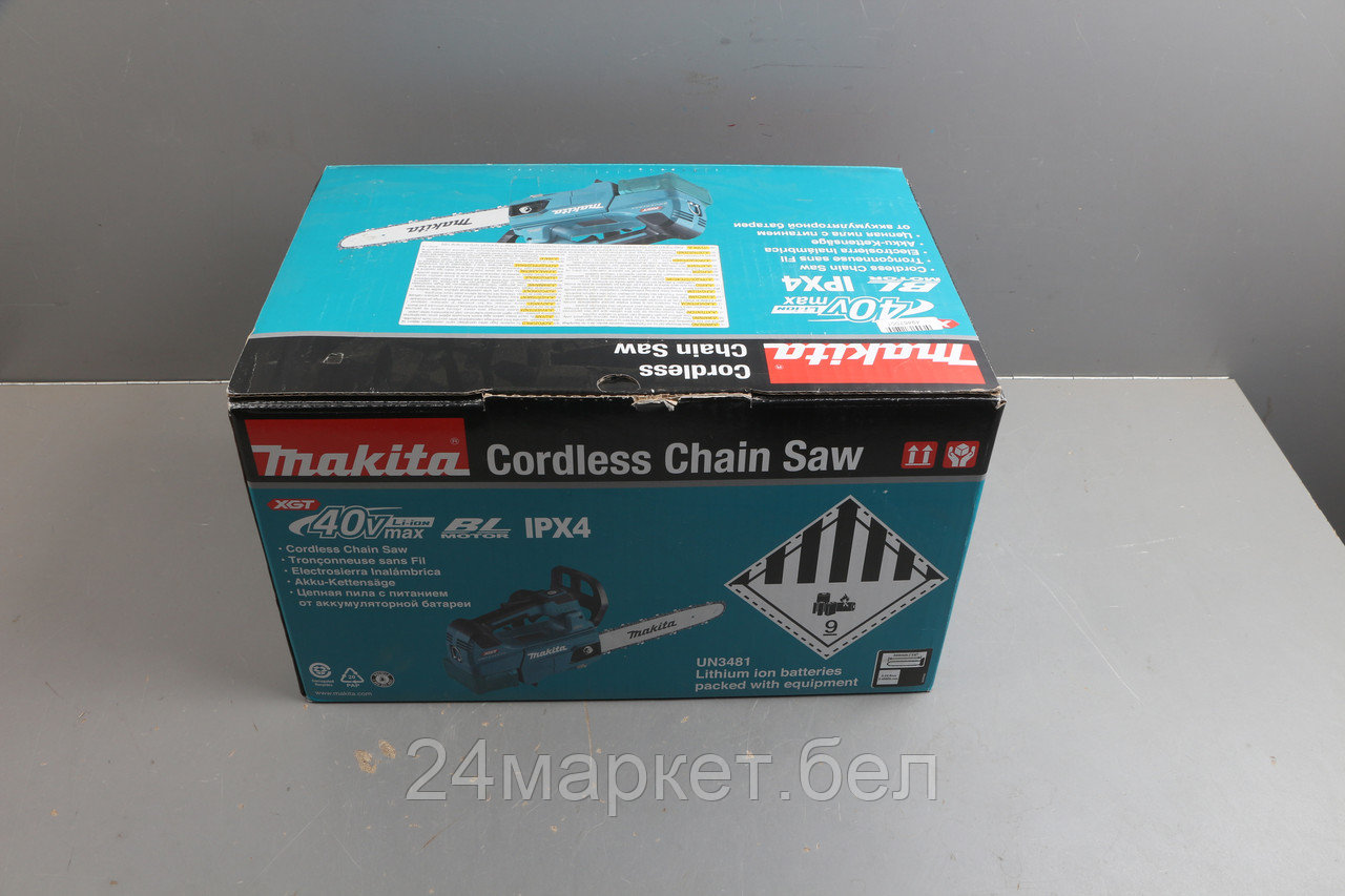 Аккум. пила цепная MAKITA XGT UC004GM101 шина 35 см (14"), 3/8, 1.1 мм уцененный (0113606436)